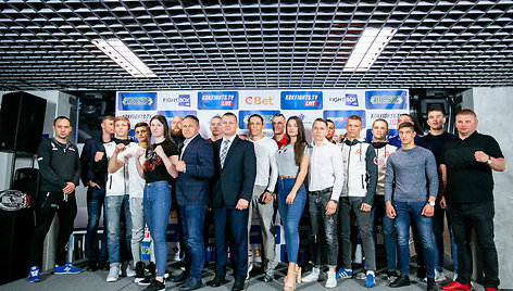 „MMA Bushido'77“ spaudos konferencija