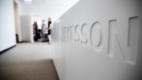 &bdquo;McKesson Business Services&ldquo; biuro atidarymo renginio akimirka