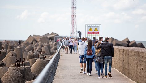 Banguota jūra Melnragėje