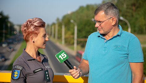 LKPT vyr. specialistė Marija Kazanovič pokalbyje apie rugsėjo pradžios eismo i&scaron;&scaron;ūkius