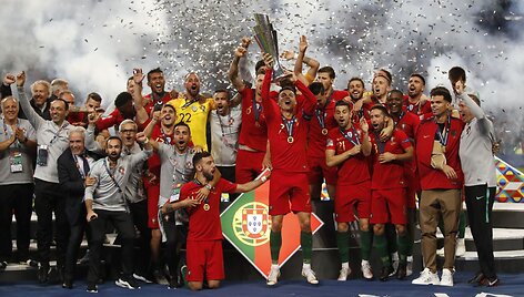 Portugalijos triumfas UEFA Tautų lygos turnyre
