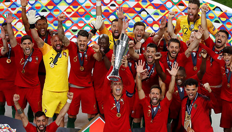 Portugalijos triumfas UEFA Tautų lygos turnyre