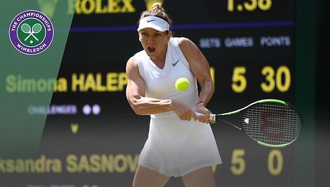 simona-halep-vs-aliaksandra-sasnovich-wimbledon-2019-first-round-highlights