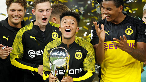 Dortumundo "Borussia" pergalės džiaugsmas
