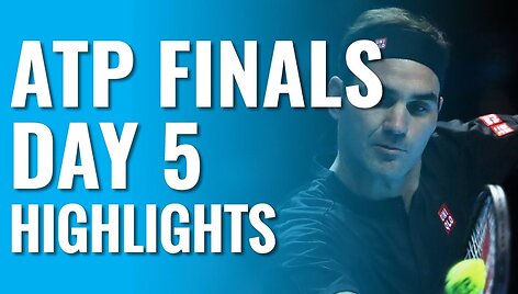 federer-defeats-djokovic-berrettini-hands-thiem-first-loss-nitto-atp-finals-2019-day-5-highlights