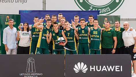 &bdquo;Huawei Baltijos taurės&ldquo; turnyro nugalėtojais tapo Lietuvos &bdquo;Žalioji&ldquo; rinktinė