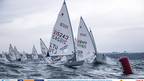 Finišavo Europos Laser jachtų klasės čempionatas