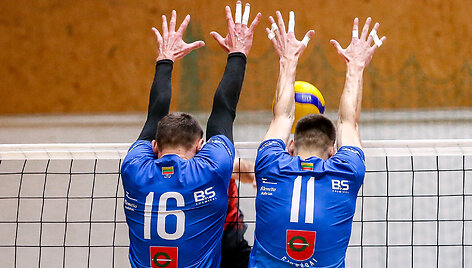 Dėl Lietuvos tinklinio čempionato aukso kausis &bdquo;Amber-Arlanga&ldquo; ir &bdquo;Sūduva&ldquo;