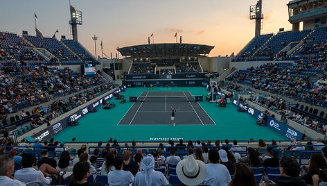 „Mubadala World Tennis Championship“ turnyras Abu Dabyje