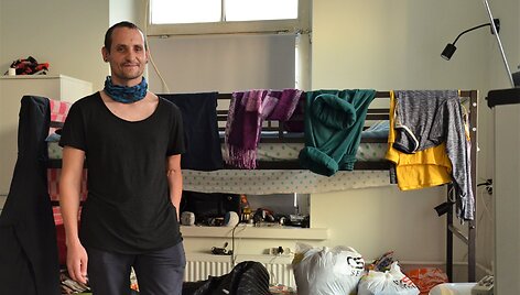 Karolis, Caritas Laikinųjų namų gyventojas