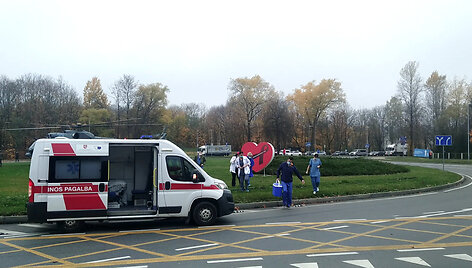 Į Kauno klinikas atskraidinta donoro &scaron;irdis