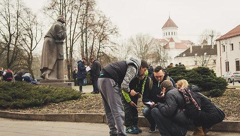 Orientacinis žaidimas „Paskui Nepriklausomybę“