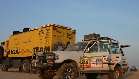 Serviso visureigis 2009 m. Silk Way Rally metu