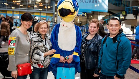 Pakilo pirmasis kelionių organizatoriaus TUI Baltics lėktuvas į Antaliją