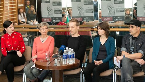 Baletų triptiko spaudos konferencija