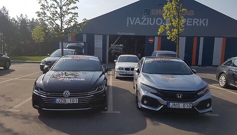 &bdquo;Moterų ralio&ldquo; pirmos vietos komandinėje įskaitoje laimėtojos