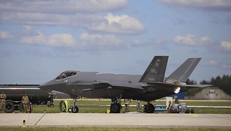 JAV naikintuvai F-35 jau Lietuvoje