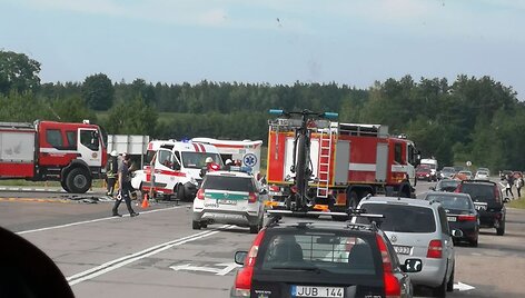 Avarija Molėtuose