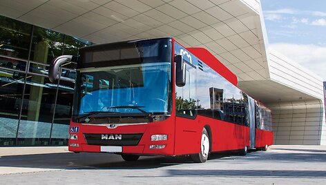 MAN naujas autobusas