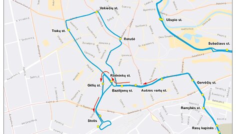 89 autobuso trasa