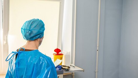 COVID-19 korpusas Panevėžio ligoninėje i&scaron; vidaus