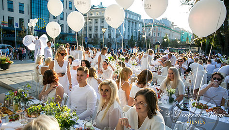 Lietuvoje skelbiama Le Dîner en Blanc data