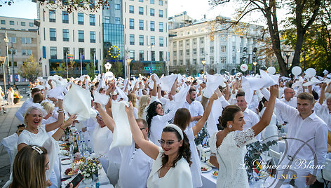 Lietuvoje skelbiama Le Dîner en Blanc data