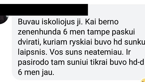 Socialiniame tinkle „Facebook“ kauniečiai skelbia apie netinkamą elgesį su šunimis