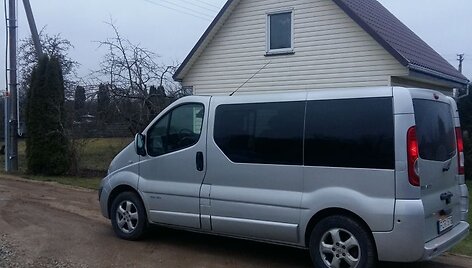 Vilkavi&scaron;kiečio įsigyta &bdquo;Renault Trafic&ldquo;