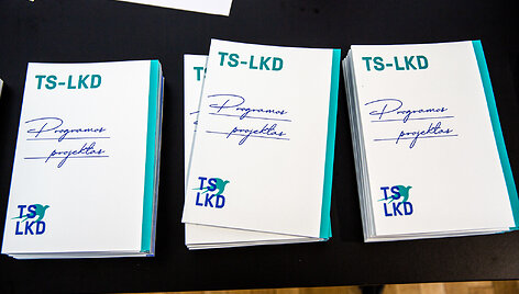 TS-LKD rinkimų programos pristatymas