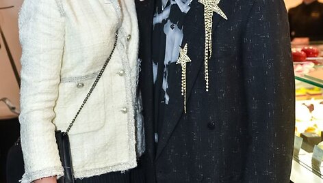 Viktorija Poullain ir Sigitas Praspaliauskas