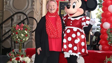 Russi Taylor ir pelytė Minė	