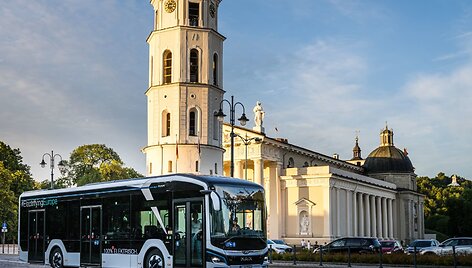 Elektrinis MAN Lion&lsquo;s City E 12 autobusas pristatytas ir Lietuvoje