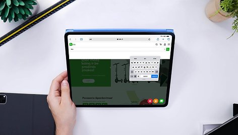 10 patarimų ir gudrybių lengvesniam darbui su „iPad“ įrenginiu