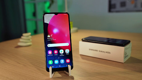 „Samsung Galaxy A02s“ apžvalga 