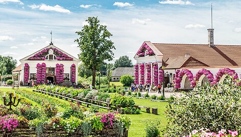 Vaizdai atima žadą: didžiausias gėlių festivalis Baltijos &scaron;alyse pasiekė žydėjimo piką 