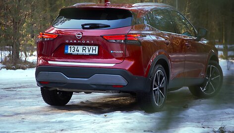 &bdquo;Nissan Qashqai e-Power&ldquo; &ndash; pirmasis modelis savo klasėje, siūlantis i&scaron;skirtinę hibridinę pavarą