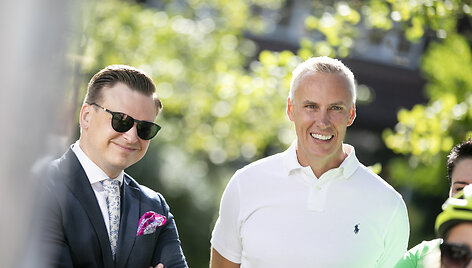 Valdas Benkunskas ir Gediminas Degutis