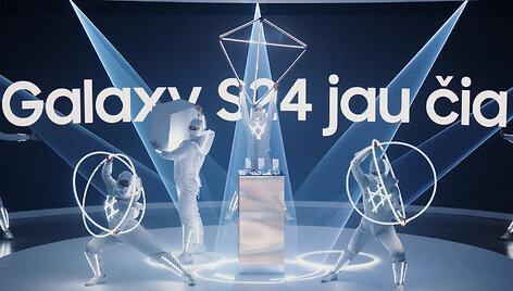 &bdquo;Galaxy Unpacked&ldquo; renginio akimirkos Vilniuje