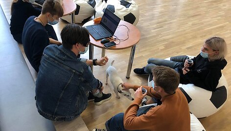 At a hackathon