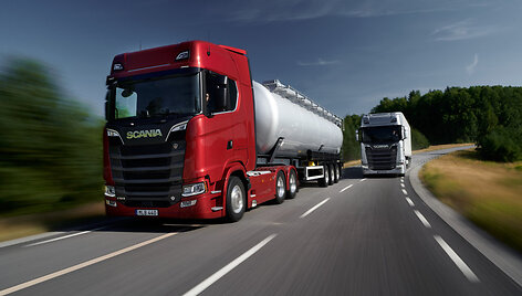 Scania trucks A. Gvarikliais