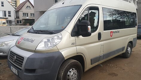Order of Malta Humanitarian Aid Service van