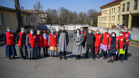 D.Nausėdienė lankėsi socialinės pagalbos centre „Betanija“