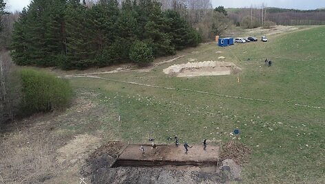 VU archeologinė ekspedicija &Scaron;ventininkų kaime