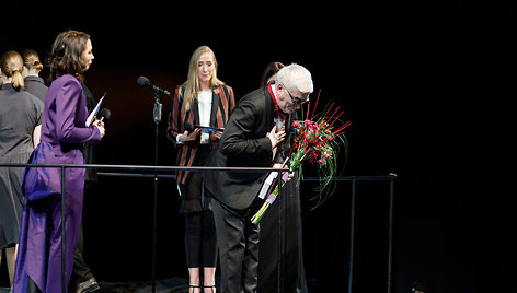 Auksinių scenos kryžių 2018 ceremonijos akimirka