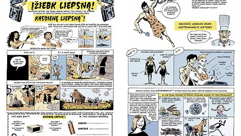 „Sapiens. Žmonijos gimimas“ komiksas