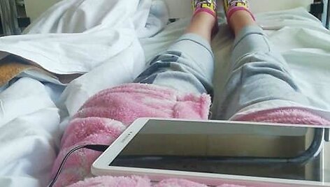D.Radzevičiūtė varžybose dalyvavo ne tik su lūžusiais &scaron;onkauliais, bet ir pradurtu plaučiu