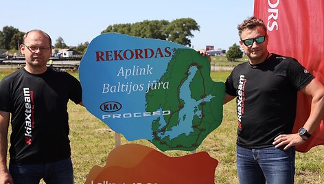 Kelionė automobiliu per Baltijos &scaron;alis