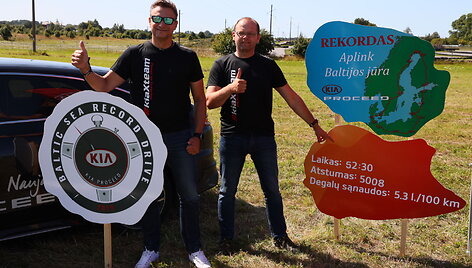 Kelionė automobiliu per Baltijos &scaron;alis