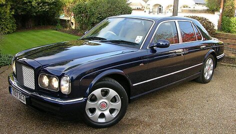 Bentley Arnage buvo didelis, tvirtas ir prabangus automobilis